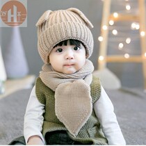 Girls hat 2022 new wave winter hat 0-3 two-year-old 1 baby toddler baby autumn and winter ocean masculinity