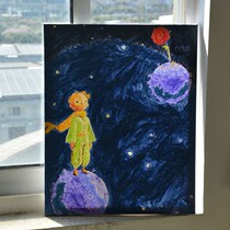 Hand-painted oil painting pure handmade yourself to the boyfriends gift diy Fill the Nordic Wind Light Extravagant Work Hand-painted