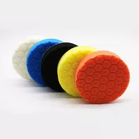 5pc 5 Inch 125mm Buffing Sponge car Polishing Pad Kit Set