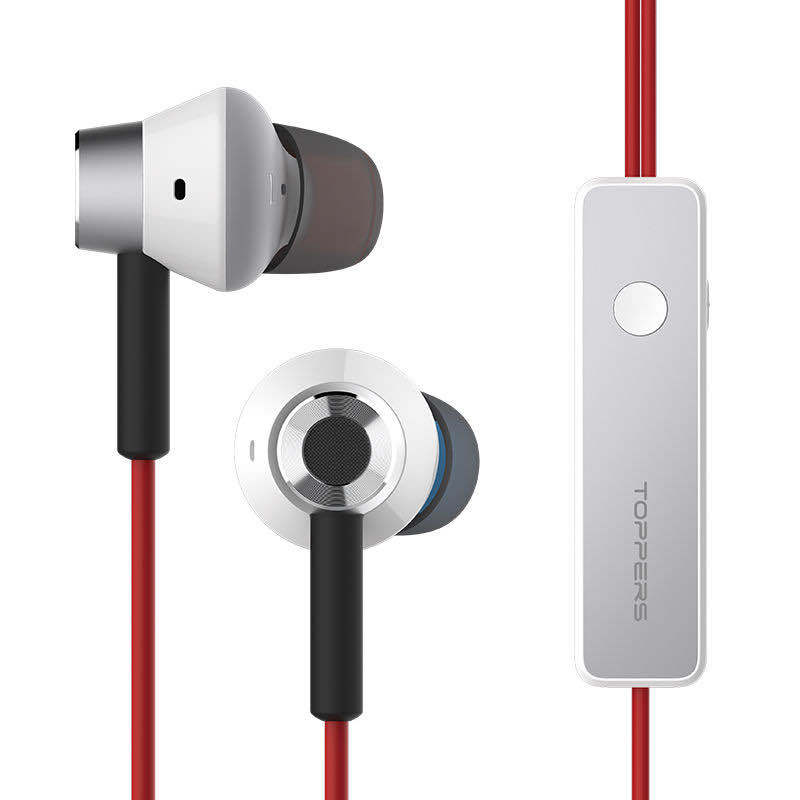 Toppers E2 Active Noise Cancelling Headphones Anc Chip Stereo Hifi with Microphone Wired Gaming Headset