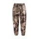 Summer Thin Ice Silk Suit for Men, Elastic Casual Leggings, Loose Large Size Breathable Short-Sleeved Camouflage Training Uniform