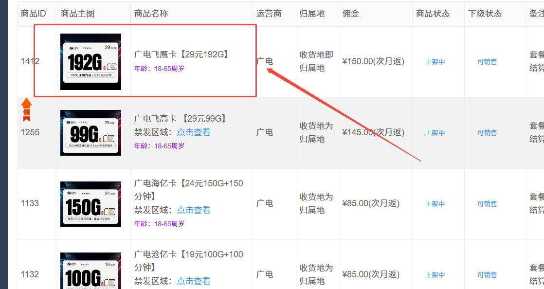 中国广电192G套餐再次强势回归,熟悉的套餐从未改变,172号卡平台已上架。-好卡好货流量卡测评