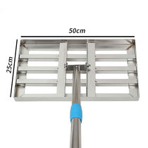 An Daxia Soil Crusher Lawn Course Grass Stainless Steel Sand Flattener Short 4-section Rod