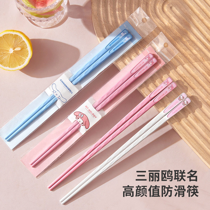 玉桂狗儿童餐具筷大耳狗宝宝辅食练习筷餐具cinnamoroll训练小孩,萌萌哒成长好帮手!-儿童筷子-淘宝好物网