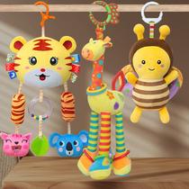 Stroller toy pendant baby cute newborn car bed bell comfort pendant safety seat baby rattle car