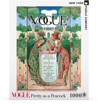 New Yorker Newyork Vogue series Pretty as a Peacock 1000 pieces of imported puzzle