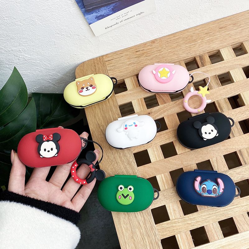 Suitable for Samsung Galaxy Buds+ Earphone Protective Case Sm-R170 Earphone Compartment Shell Samsung Galaxy Buds+ Wireless Bluetooth Earphone Charging Case Protective Case Anti-Fall Couple Model