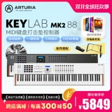 Черно -белая двухлетняя Arturia Аранжировка MIDI -клавиатура