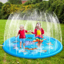 Children Play Water Pool Toys Summer Water Spray Mat Beach Play Swimming Pool Outdoor Fishing Thicken Beat Water Battle Inflated