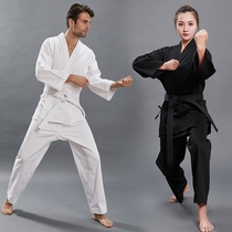 Karate gi for men and women children and adults training gi customizable black and white karate gi