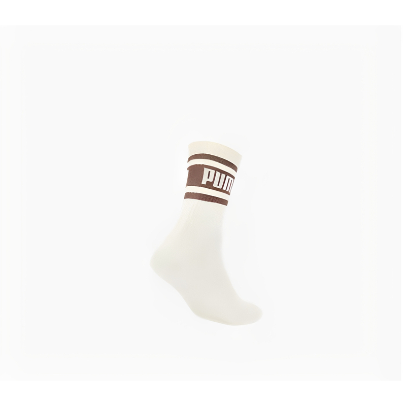 Puma Women's Sports Socks Mid-Calf Cotton Striped Sweat-Absorbent Running Socks for All Seasons 947650-07