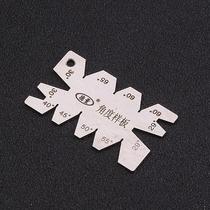 High - quality wire cutting to cut cutting cut - cutting stainless steel angle template 55 degree 60 degree thread template to cutter plate