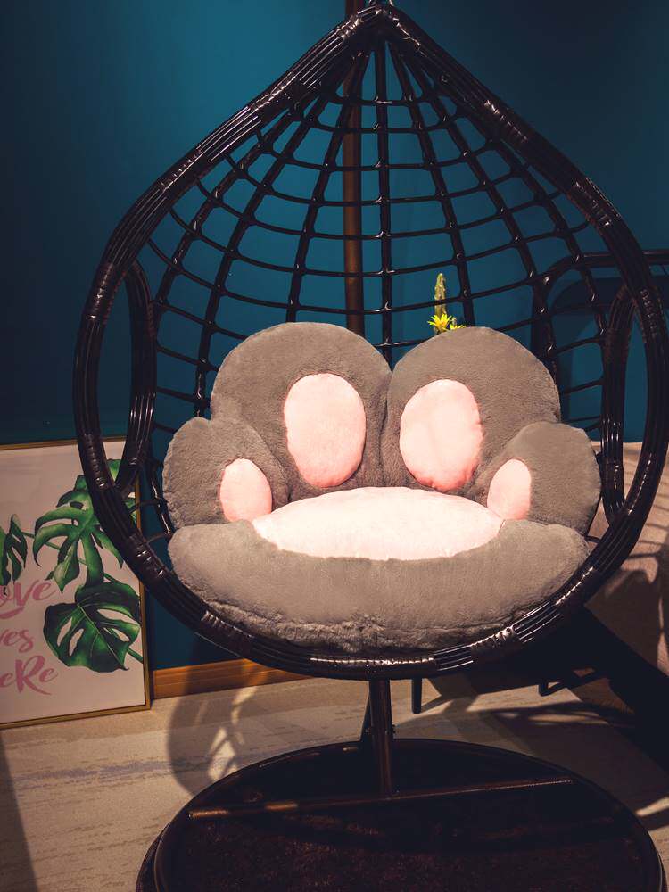Balcony hanging basket cushion single hanging orchid removable and washable bird's nest swing cushion cushion rattan cradle thickened one chair cushion