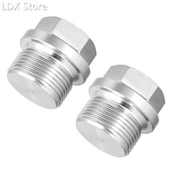 M24 x 1.5 Male Outer Hex Head Plug - 304 Stainless Steel Sol