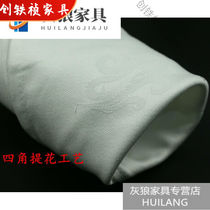 Chuangjingyi chooses white cotton cloth napkin cloth thickened hotel restaurant special red wine glass folding flower cup cloth to wipe the cup