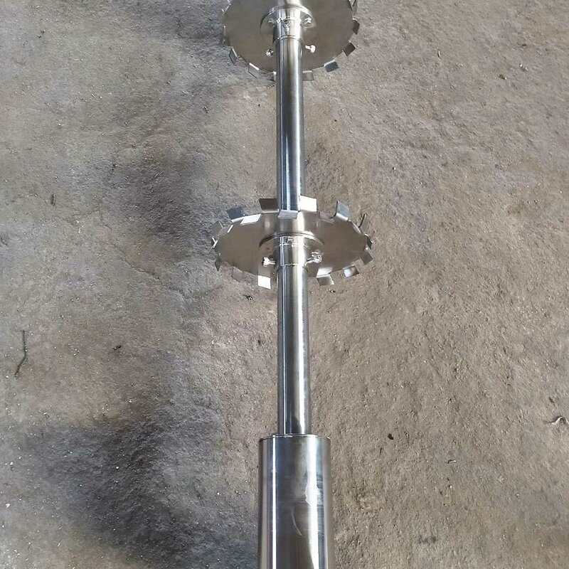 Stainless Steel Mixing Shaft, High-Speed Mixer, Special Mixing Device for Mixing Tanks, Various Liquid Mixers Stainless Steel Mixing Shaft, High-Speed Mixer, Special Mixing Device for Mixing Tanks, Various Liquid Mixers