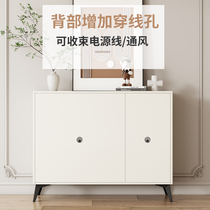 French slate sideboard modern minimalist wall cupboard restaurant multi-functional storage home kitchen microwave cabinet