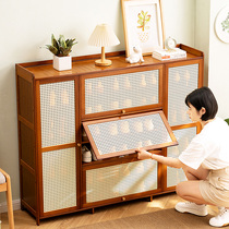 Japanese shoe cabinet doorway Home Multi-level large capacity Entrance Door-in-door Entrance Door rental housing anti-dust building Road outside