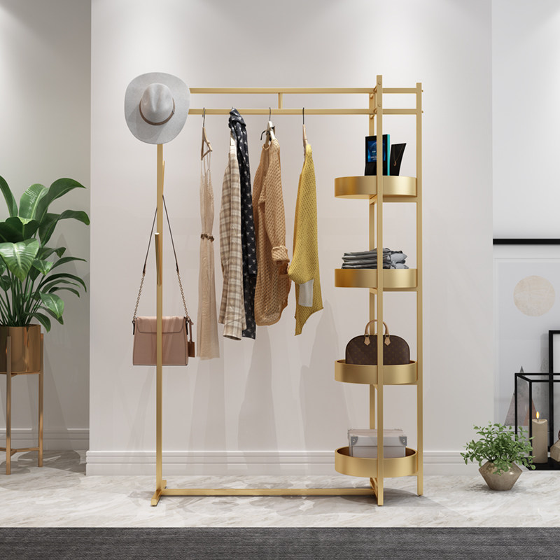 Hanghanger Nordic Cloakhat Rack Room Bedroom Modern Clothes Racks Light Lavish Minimalist Creativity Containing Home-Taobao