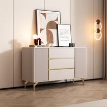Simple modern light luxury bucket cabinet storage cabinet small apartment living room TV cabinet high-end multi-functional storage cabinet sideboard