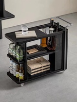 Removable side several small cart Living room Multi-functional tea table small wine table cabinet locker Sofa Side Cabinet Wine Water Cabinet