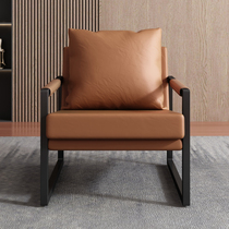 Nordic single sofa chair for home small apartment balcony iron leisure chair simple living room tiger chair internet celebrity single chair