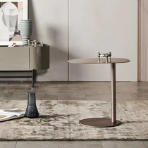 Side table light luxury corner table simple modern high-end artistic sofa side table Italian style minimalist small coffee table