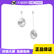 (Self-operated) VITARING Dancing Series French AB style asymmetric earrings S925 sterling silver womens long earrings