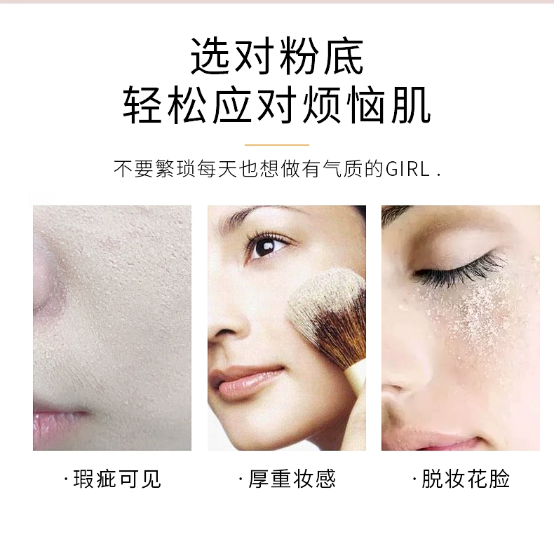 Air cushion bb cream nền dạng lỏng cho phụ nữ mang thai cách ly làm sáng da che khuyết điểm dưỡng ẩm làm trắng chống thấm nước lâu trôi mà không cần trang điểm tự nhiên