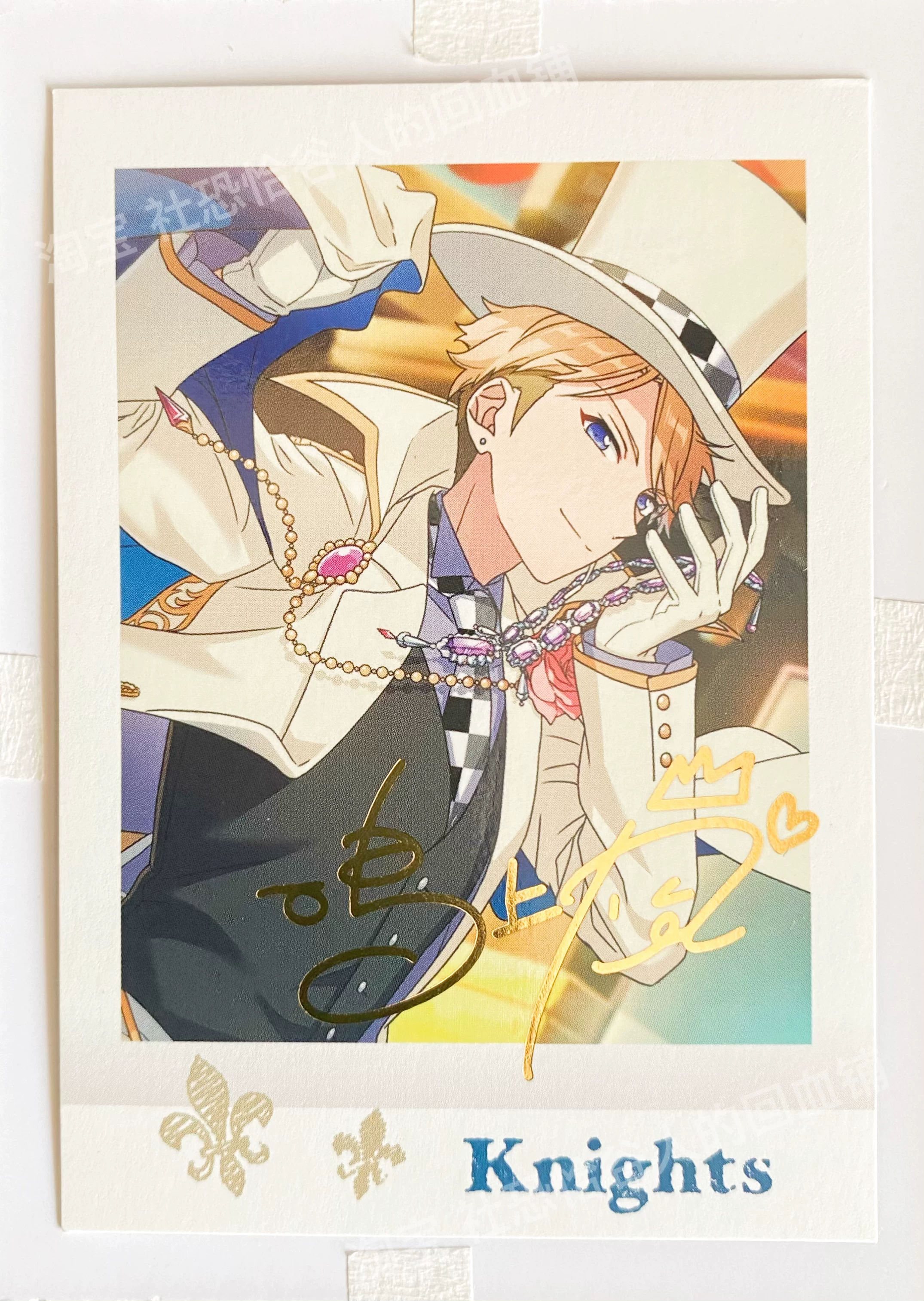 [Официальный Valley Ready Stock] Игровая карта Ming Shanglan SP Polaroid наклейка Специальный бонус Флэш-карта Фото карта Idol Dream Festival