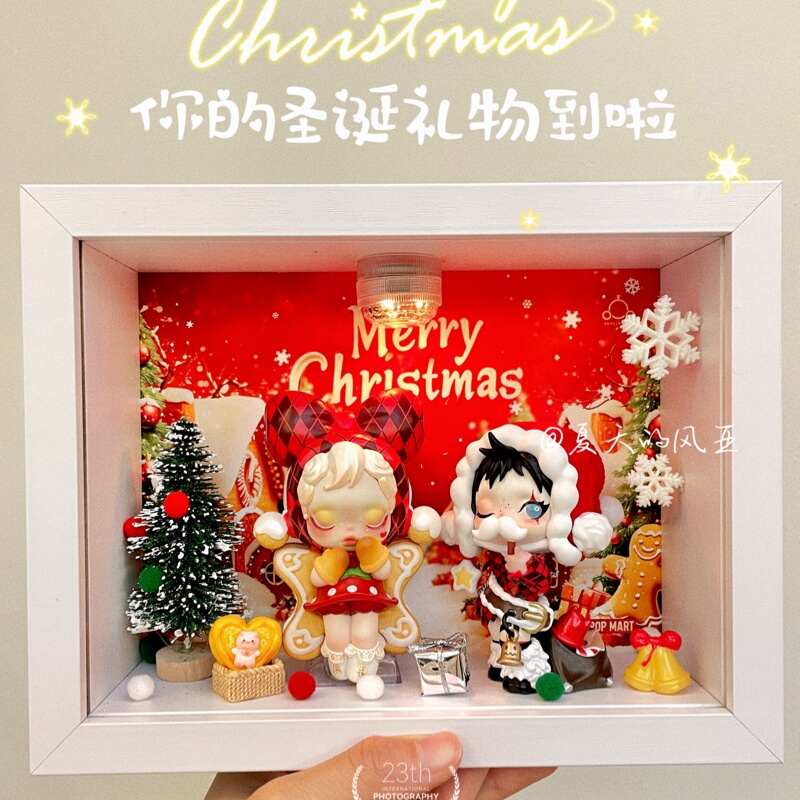 Sp Wishing Moment Series Blind Box Storage Box/Three-Dimensional Photo Frame/Wall Hanging Figure DIY Landscaping Christmas Gift Sp Wishing Moment Series Blind Box Storage Box/Three-Dimensional Photo Frame/Wall Hanging Figure DIY Landscaping Christmas Gift
