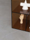 Acrylic living room shelf floor-to-ceiling partition bookshelf simple office reading multi-layer storage display display cabinet