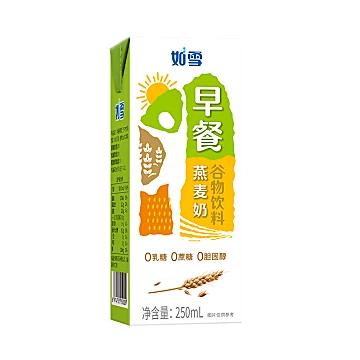 拍2件如雪早餐燕麦奶250ml*20盒