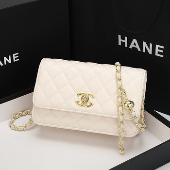 2026 New Genuine Chanel Bag for Women, Genuine Leather, Designer Brand, Fashionable and Versatile Crossbody Shoulder Bag for Women