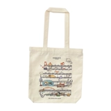 Оригинальный дизайнерский шоппер, летний милый тканевый мешок, для средней школы, 2024 года