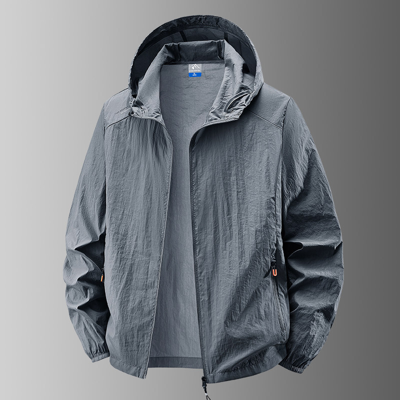 New Balance 2026 New Sun Protection Clothing for Men, Outdoor Workwear, Uv Protection Jacket, Middle-Aged Hooded Skin Jacket for Fishing