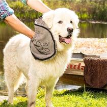 American dirtydog pet dog cat bath absorbent towel massage bath towel hair multifunctional gloves