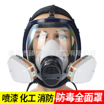 Gas mask spray paint pesticide chemical fire formaldehyde polishing dust decoration mask spherical not stuffy