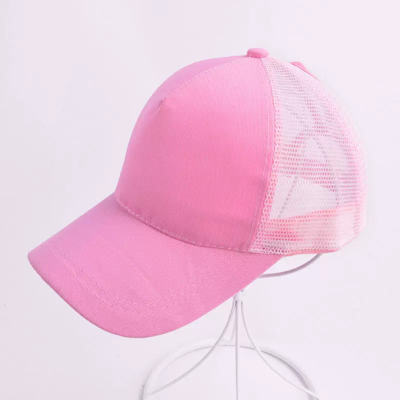 Summer Thin Mesh Baseball Cap For Women Men Sun Visor tail A