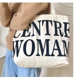 Универсальная брендовая сумка на одно плечо, вместительный и большой шоппер, японский портативный тканевый мешок, подходит для студента