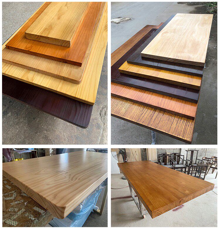 Барная стойка 榆木板桌板饭桌床边桌榻榻米床板实木衣柜板隔板桌面板实木板定制