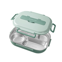 Insulated lunch box 304 stainless steel special childrens meal plate for primary and secondary school students compartmented lunch box for office workers 2206