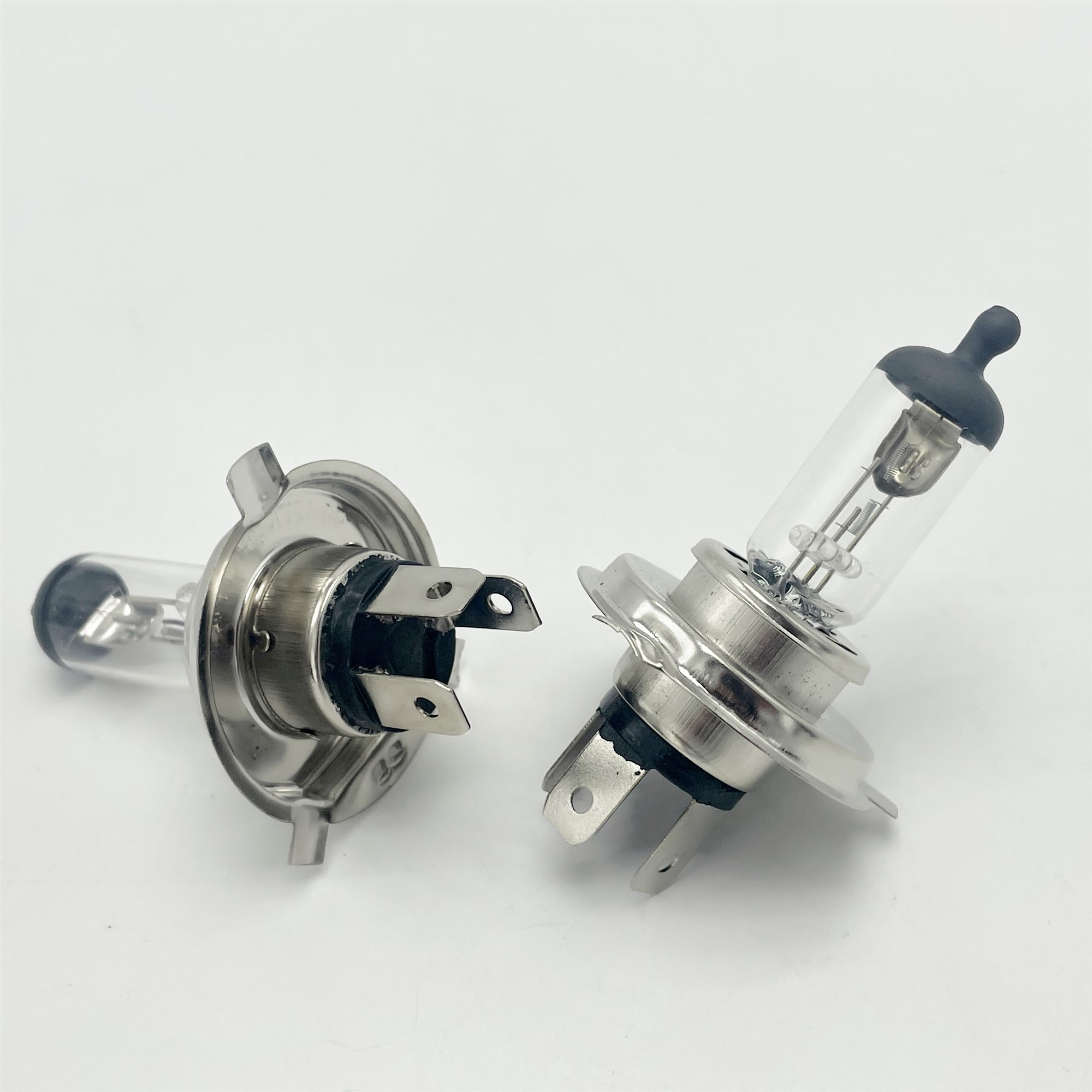Motorcycle Light Bulb Hs1 Three-Prong Three-Pin H4 Integrated High and Low Beam 35W Halogen Lamp 55W Super Bright Headlight