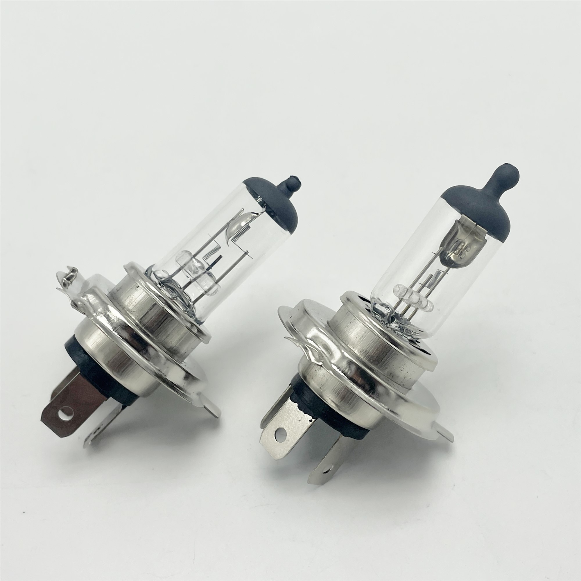 Motorcycle Light Bulb Hs1 Three-Prong Three-Pin H4 Integrated High and Low Beam 35W Halogen Lamp 55W Super Bright Headlight