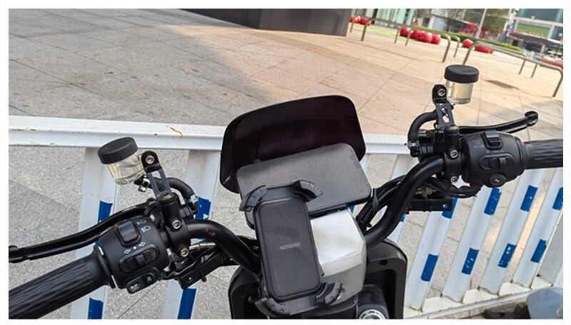 Motorcycle Electric Scooter Niu Brembo Modified Direct Push Master Cylinder Transparent Front and Rear Split Oil Cup Transparent Oil Tank Oil Pipe