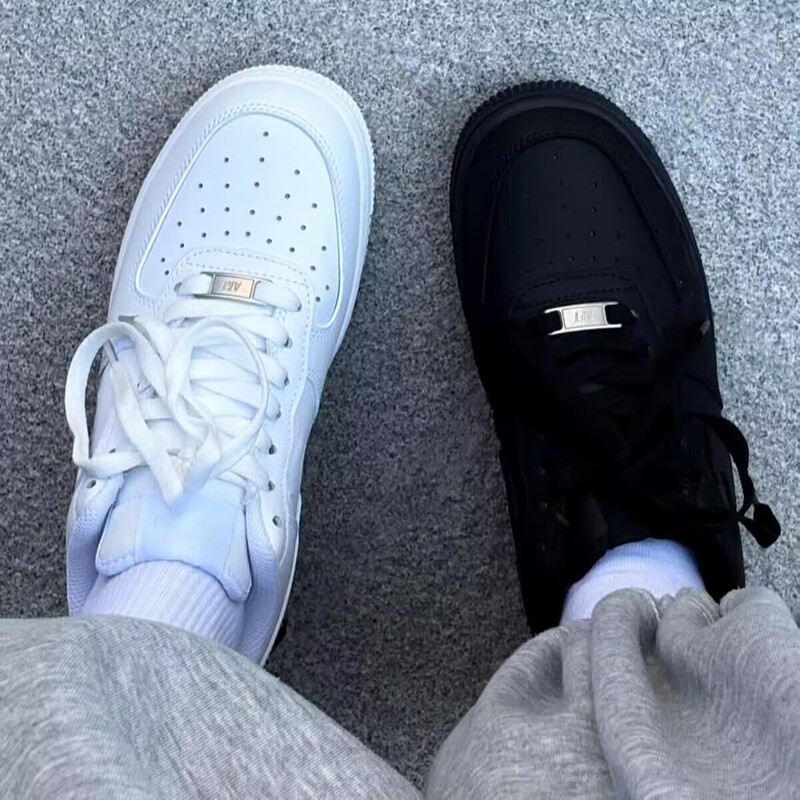 Putian Men's Air Force One Sneakers, Summer Low-Top Couple's Sneakers, Pure White Versatile White Shoes, Women's Shoes