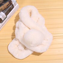 Real Otters Rabbit Fur Scarves women Winter Neck Warm Thickening scarf leather Grass waistcoat Neck Three Tubes Single Ball Neck set Han 100 lap
