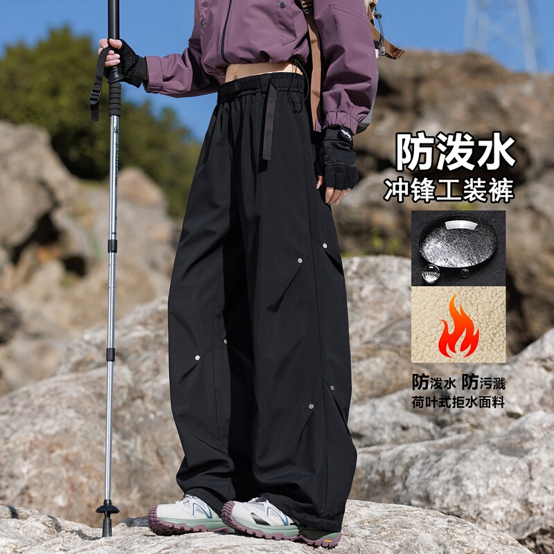 German Softshell Pants for Women 2026 New Model Sports Outdoor Waterproof Hiking Mountaineering Softshell Pants Unisex