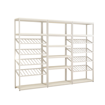 Simple iron wine rack floor-standing red wine cabinet bar wine liquor storage display rack wine shelf storage rack