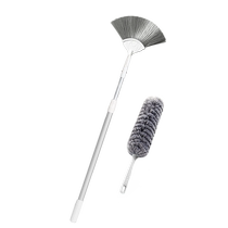 Extended broom to clean spider webs clean the ceiling clean the roof dust the dust and carry out general cleaning